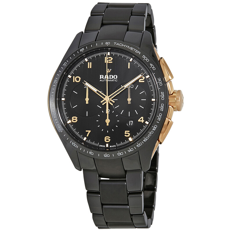 Rado R32276112 Rado HyperChrome Chronograph Automatic Black Dial Men's Watch R32111162 ...