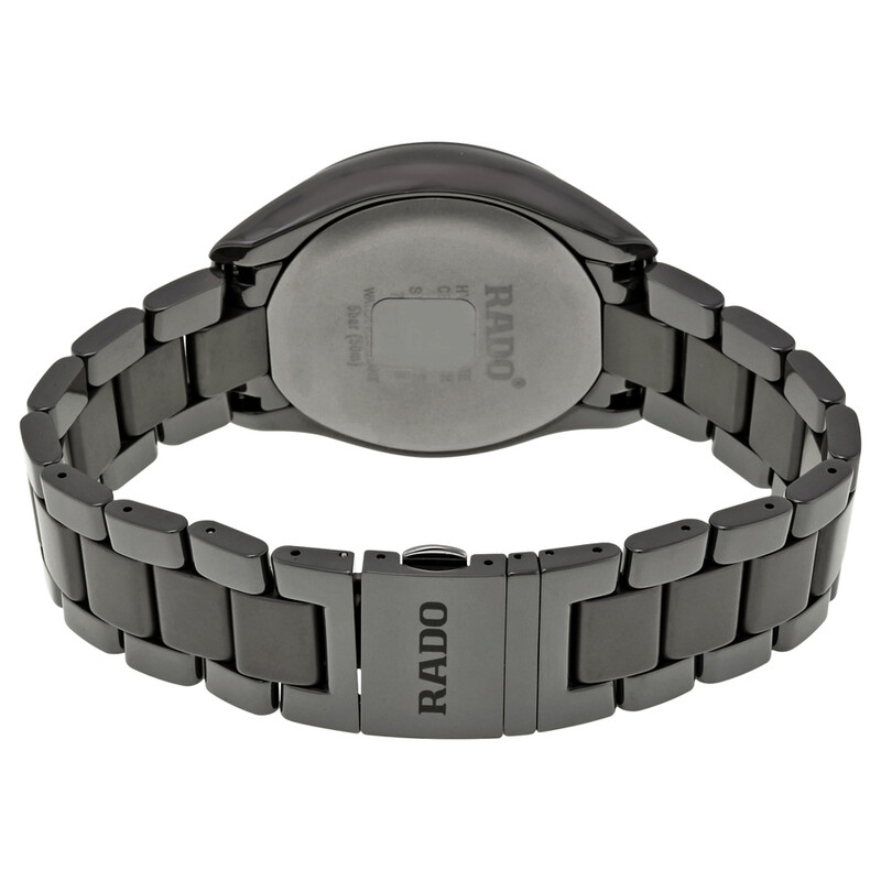 Rado R32276112 Rado Hyperchrome Dual Timer XL Touch Grey Ceramic Men's Watch R32102172 ...