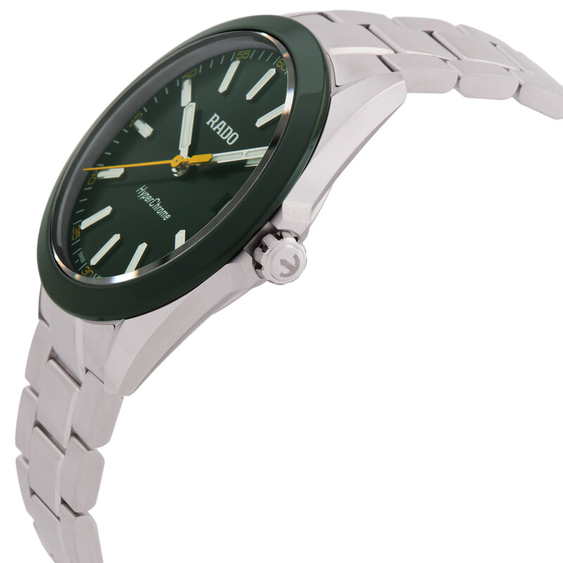 Rado HyperChrome Quartz Green Dial Men's Watch R32280313