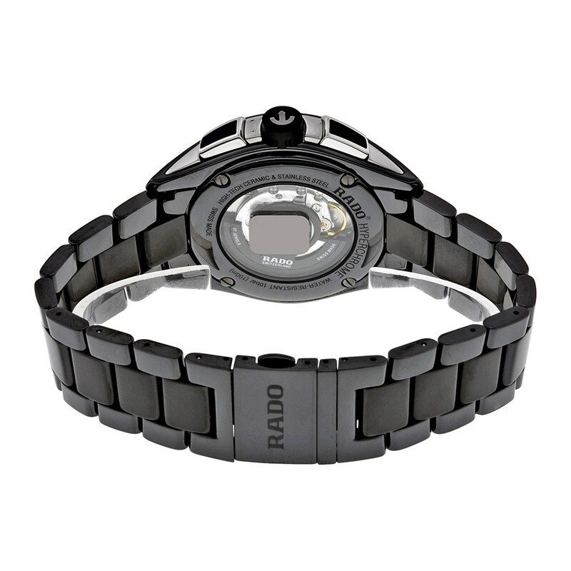 Rado R32276112 Rado Hyperchrome XXL Automatic Chronograph Black Ceramic Men's Watch ...