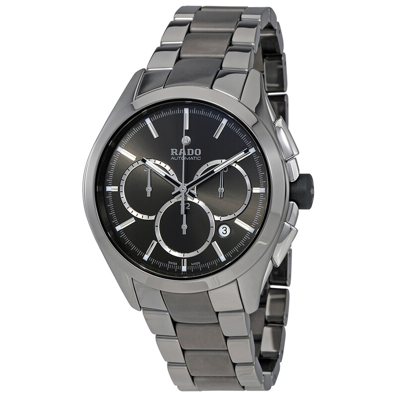 Rado R32276112 Rado HyperChrome XXL Grey Dial Automatic Men's Chronograph Watch ...