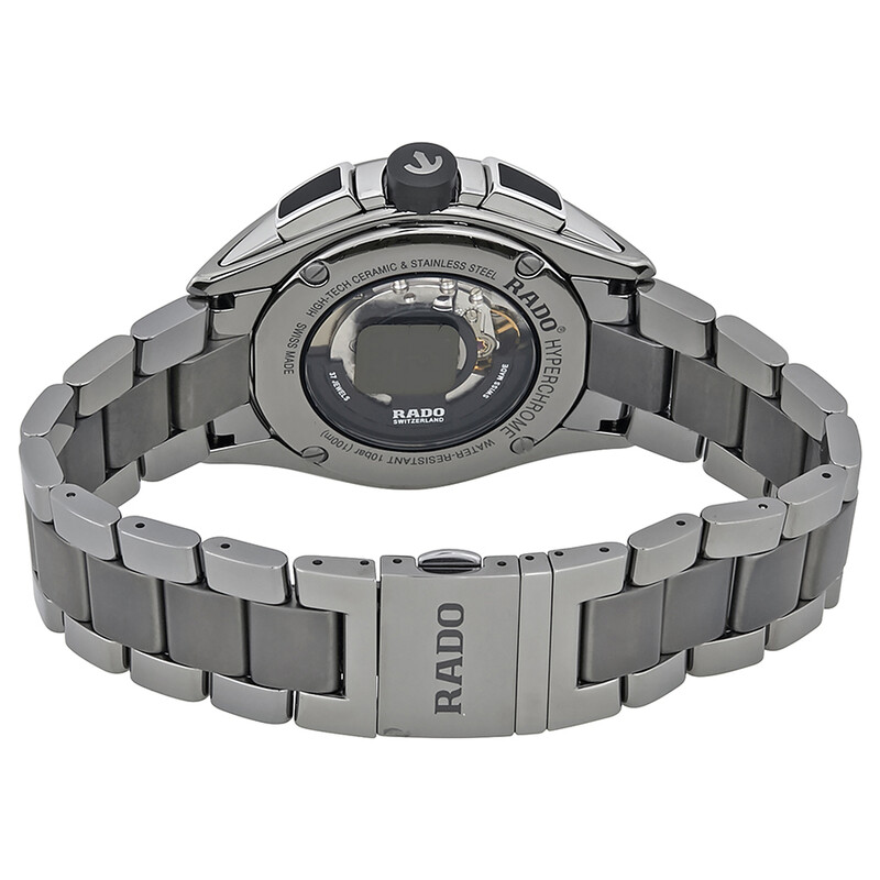 Rado R32276102 Rado Hyperchrome Chronograph Automatic Silver Dial Men's Watch ...