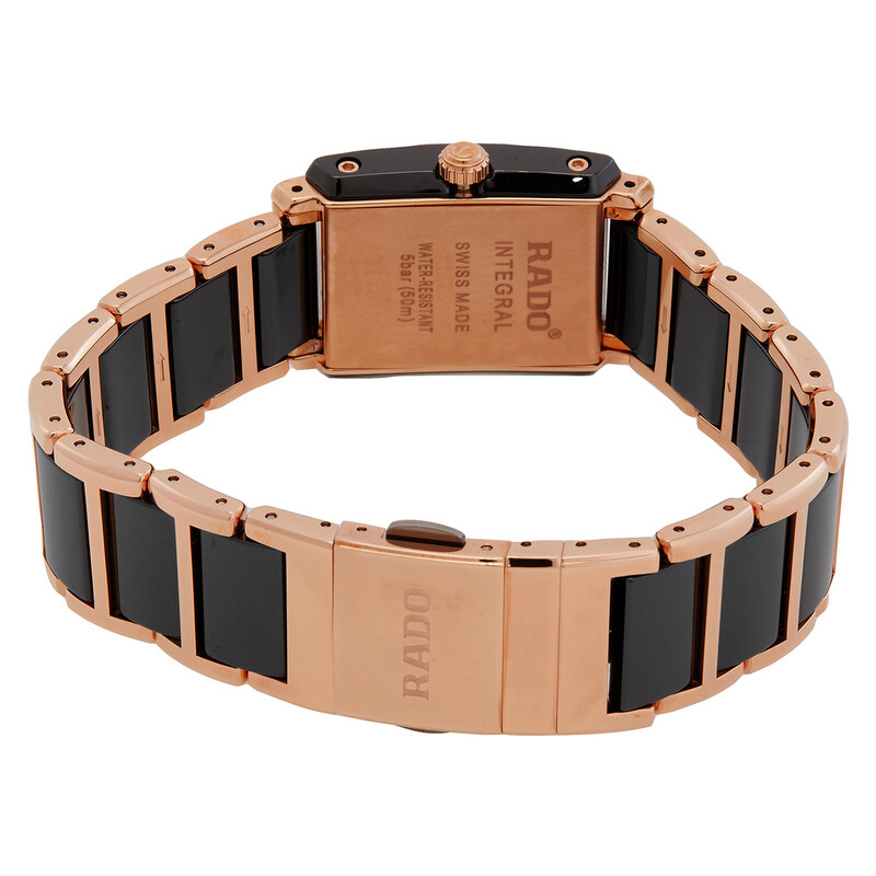 Rado Integral Jubile Ceramic Black Dial Watch R20612712
