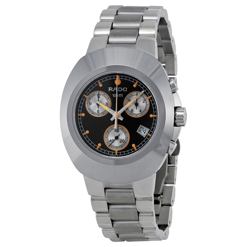 Rado Original Diastar Chronograph Black Dial Men's Watch R12638153