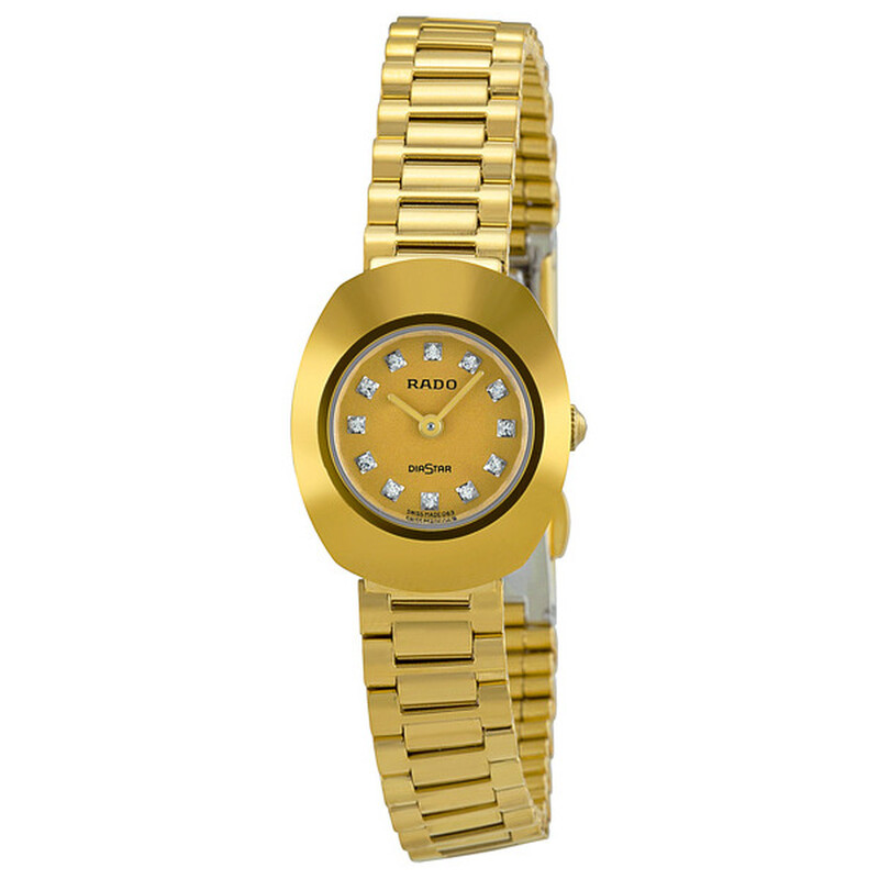 Rado Original Jubile Gold Tone Stainless Steel Ladies Watch