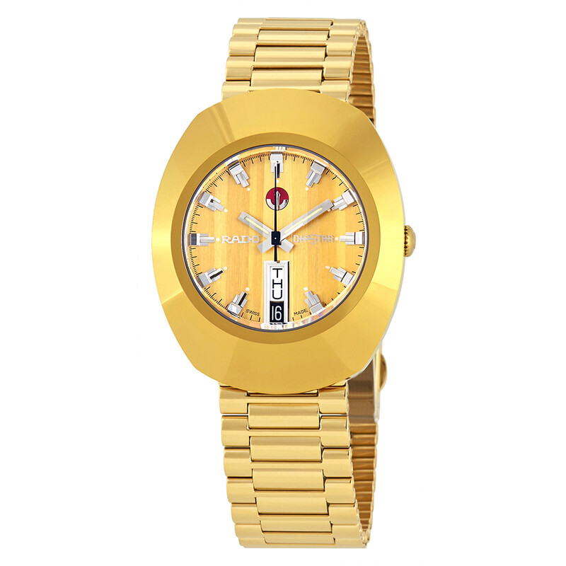 Rado The Original Automatic Gold Dial Watch R12413633 842047126653