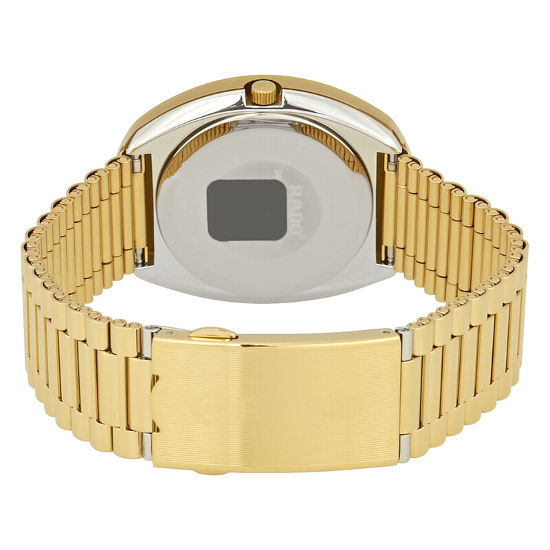 Rado The Original Diamond Gold Dial Watch R12304303 7612819049717