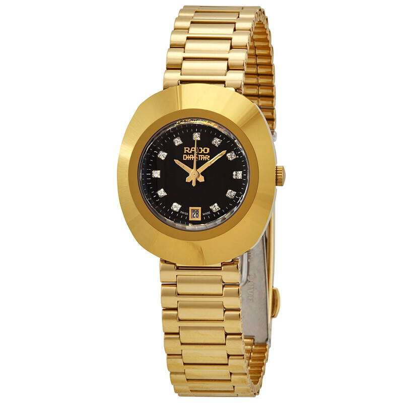 Rado The Original Quartz Black Dial Ladies Watch R12306313