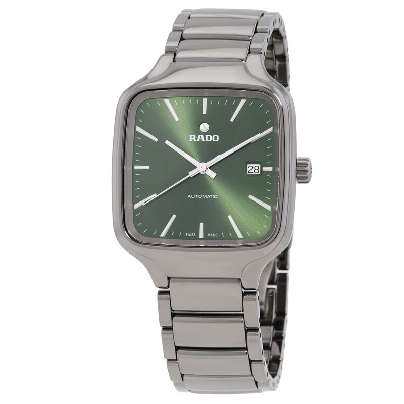 Rado True Square Automatic Green Dial Unisex Watch R27077312