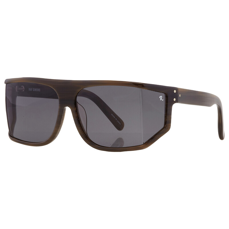Raf Simons X Linda Farrow Silver Wrap Unisex Sunglasses RAF22C4