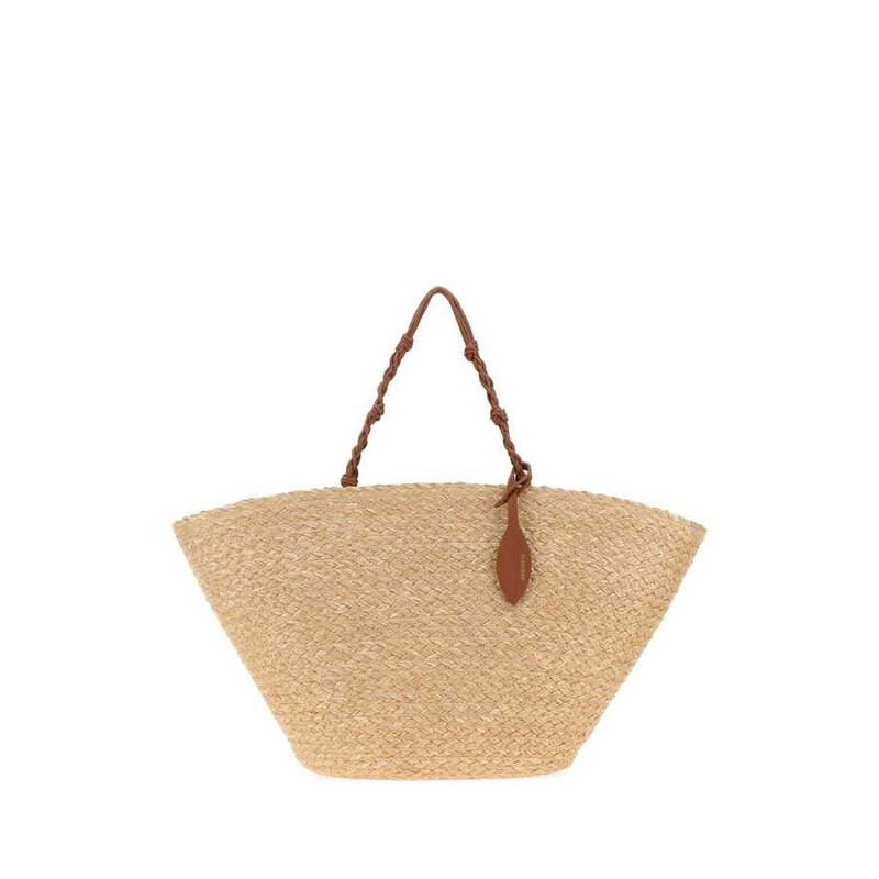 Jil Sander Raffia Large Tangle Bucket Bag 918 Exterior: Borse A