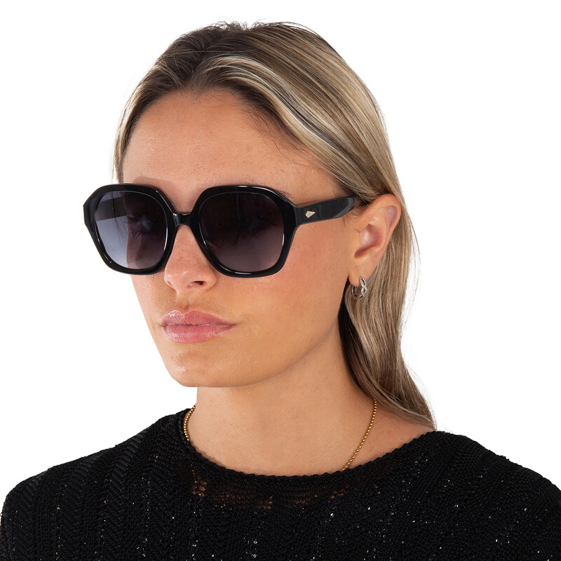 アール(ᵔᴥᵔ)　レディース　GB S Rag And Bone Grey Gradient Square Ladies Sunglasses RNB1063/S 0807