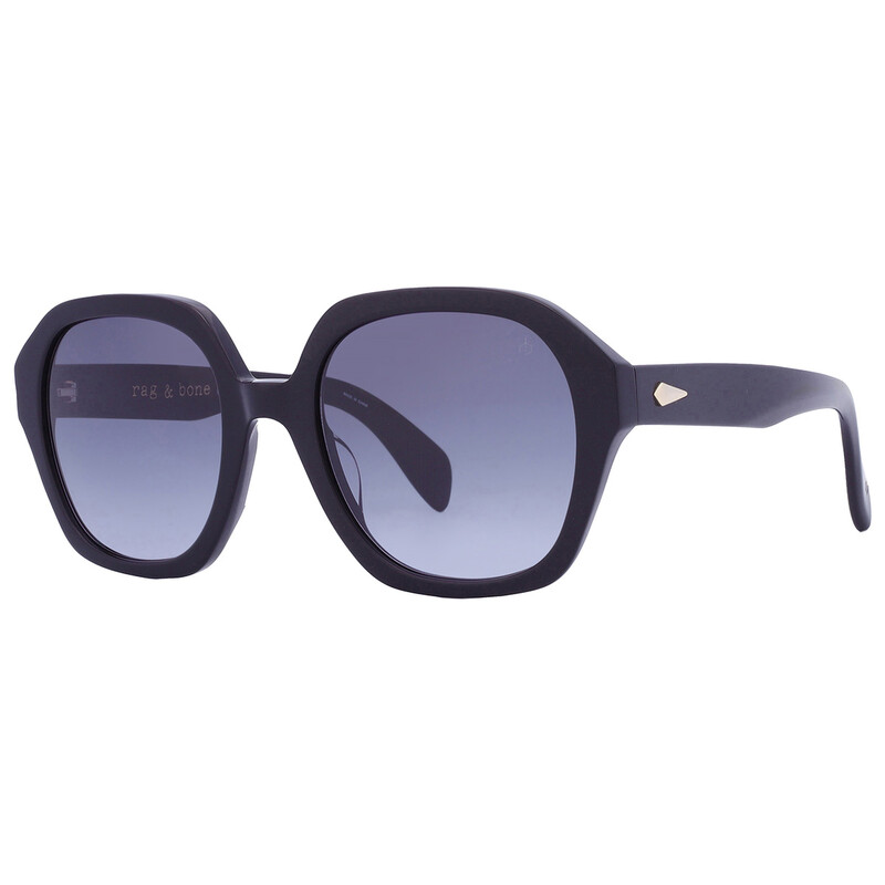 Rag And Bone Grey Gradient Square Ladies Sunglasses RNB1063  display picture 1