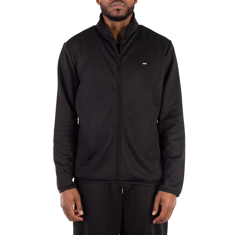 Rains Men's Black Sintra Fleece Jacket, Size X-Small 21700-BLACK