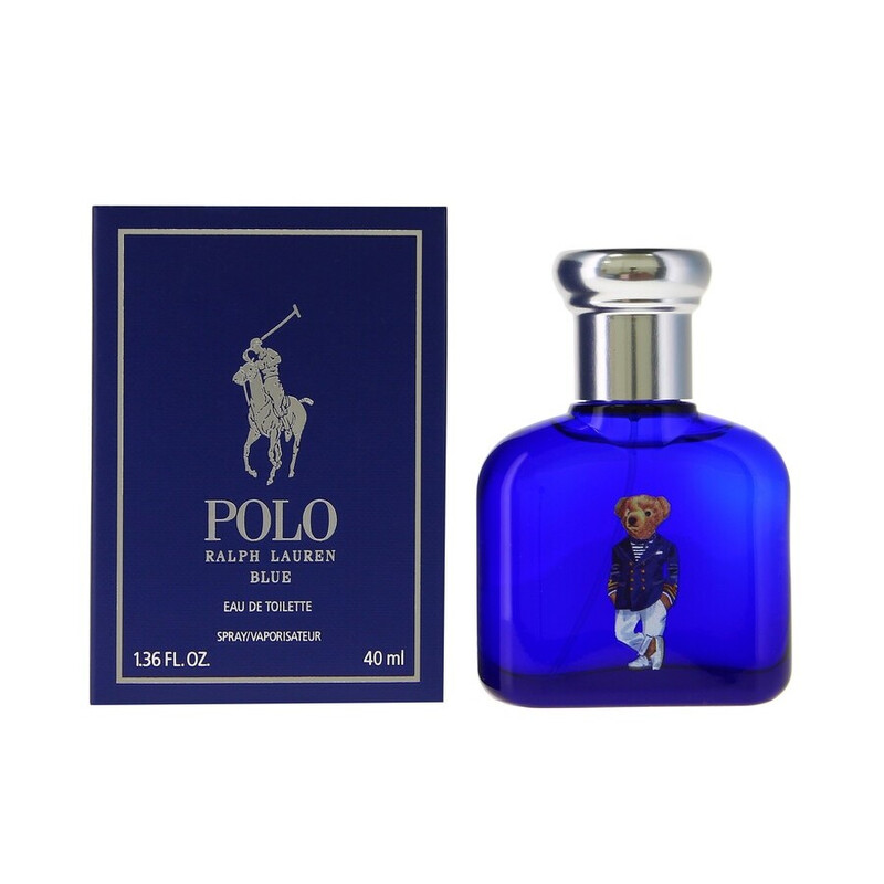 Ralph Lauren Men's Polo Blue (Bear Edition) EDT Spray 1.36 oz