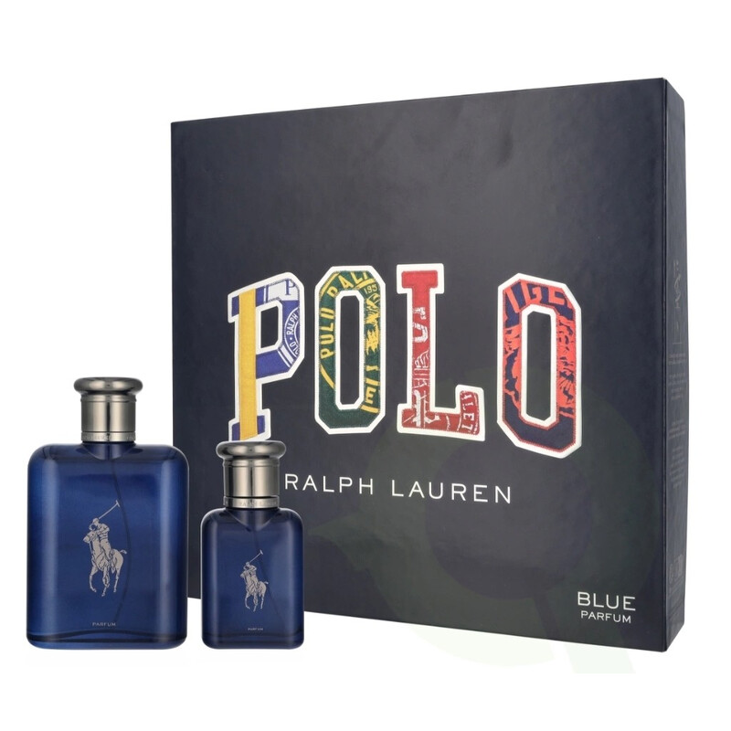 Ralph Lauren Men's Polo Blue Parfum 2pcs Gift Set Fragrances