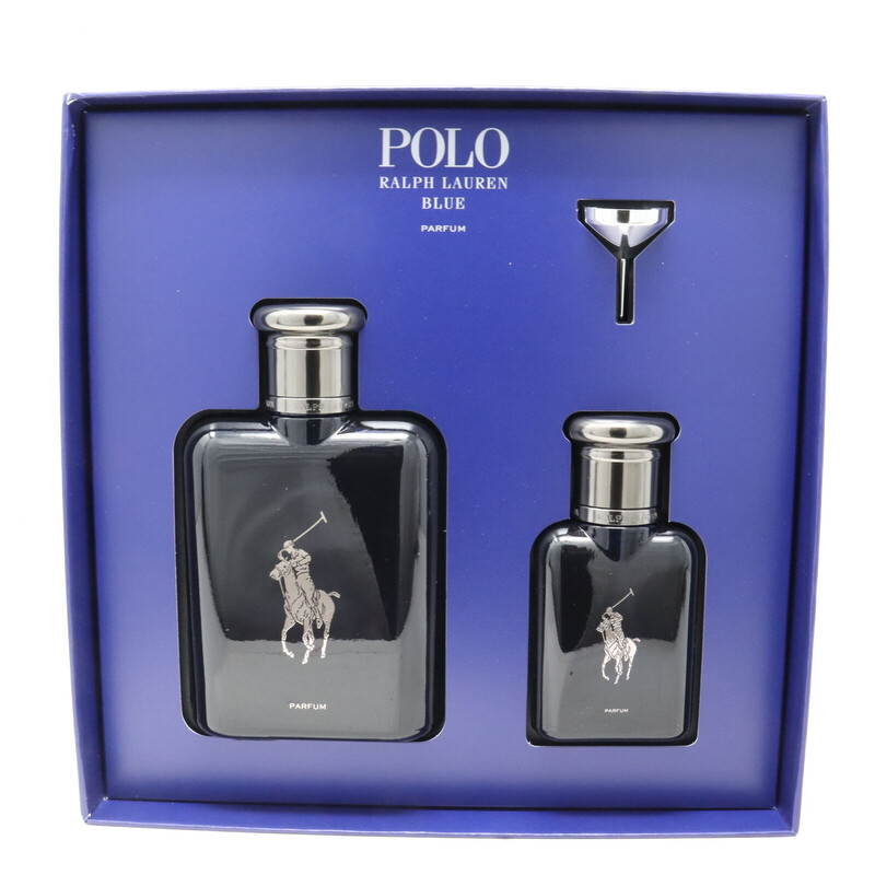 Ralph Lauren Men's Polo Blue Parfum Gift Set Fragrances