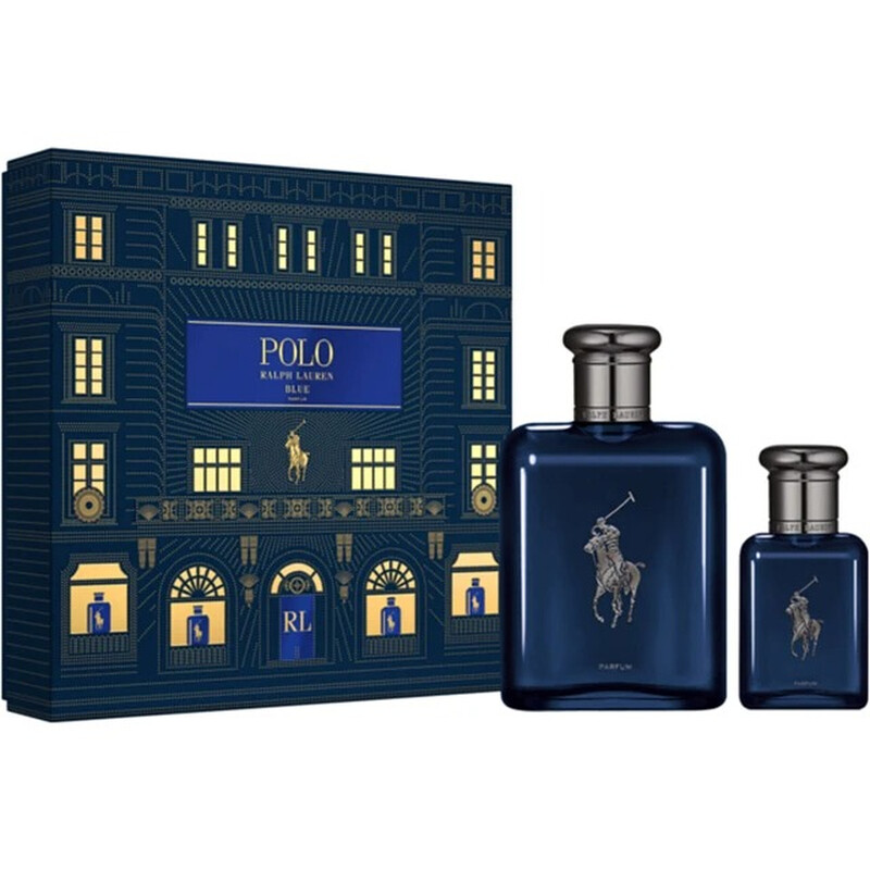 Ralph Lauren Men's Polo Blue Parfum Gift Set Fragrances
