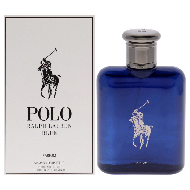 Ralph Lauren Men's Polo Blue Parfum Spray 4.2 oz (Tester
