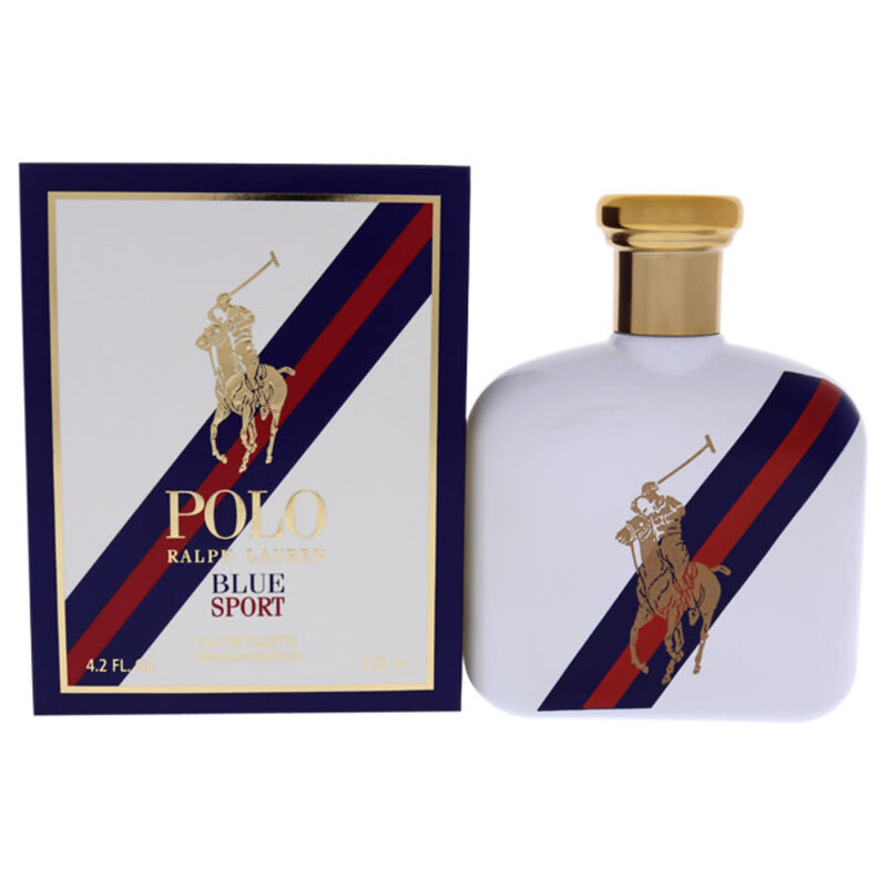 Ralph Lauren Men's Polo Blue Sport EDT Spray 4.2 oz Fragrances