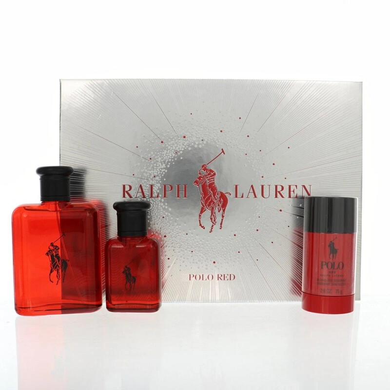 Ralph Lauren Men's Polo Red Gift Set Fragrances 3605973052475 Ralph Lauren Men's Polo Red Gift Set Fragrances 3605973052475