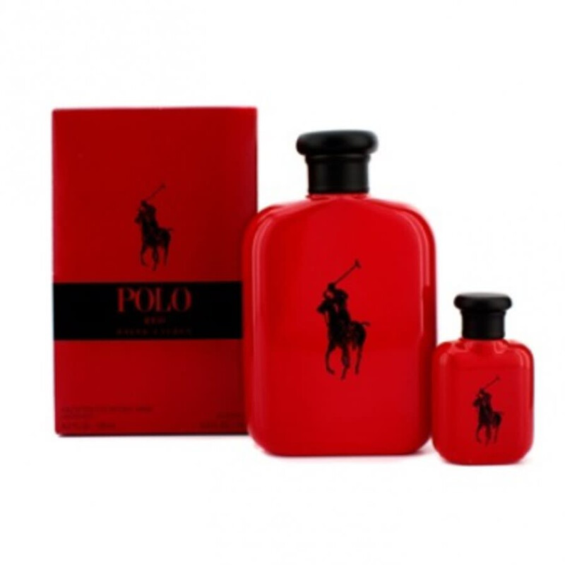 Ralph Lauren Men's Polo Red 2pcs EDT Gift Set Fragrances