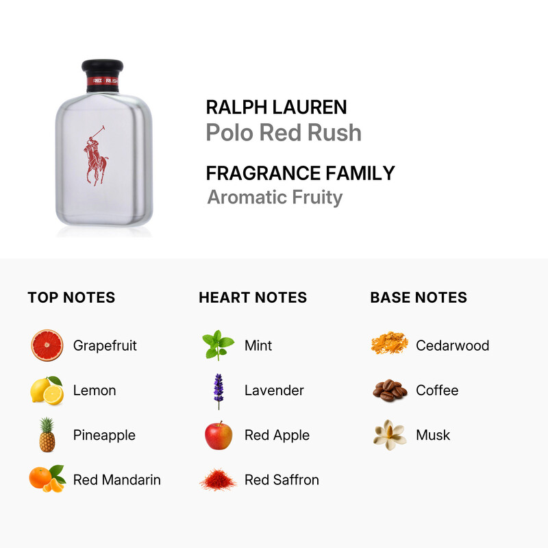 Ralph Lauren Men's Polo Red Rush EDT Spray 4.2 oz (Tester