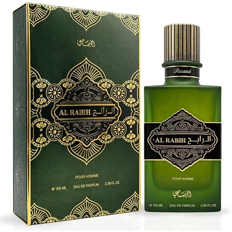 Rasasi Men's Al Rahib EDP Spray 3.4 oz Fragrances 614514555088