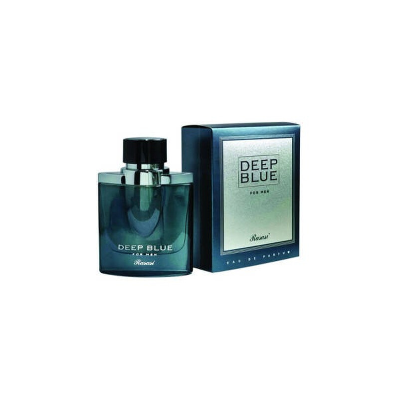 Rasasi Men's Deep Blue EDP Spray 3.4 oz Fragrances 614514447024