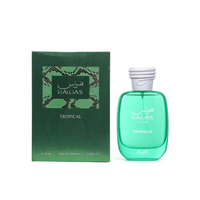 Rasasi Men's Hawas Tropical EDP Spray 3.3 oz Fragrances