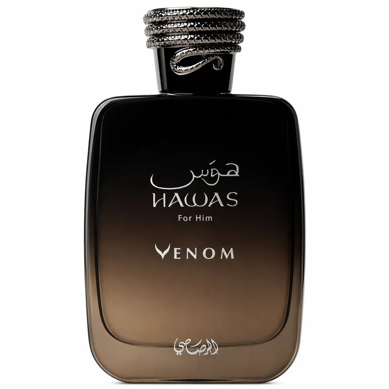 Rasasi Hawas Venom fragrance bottle