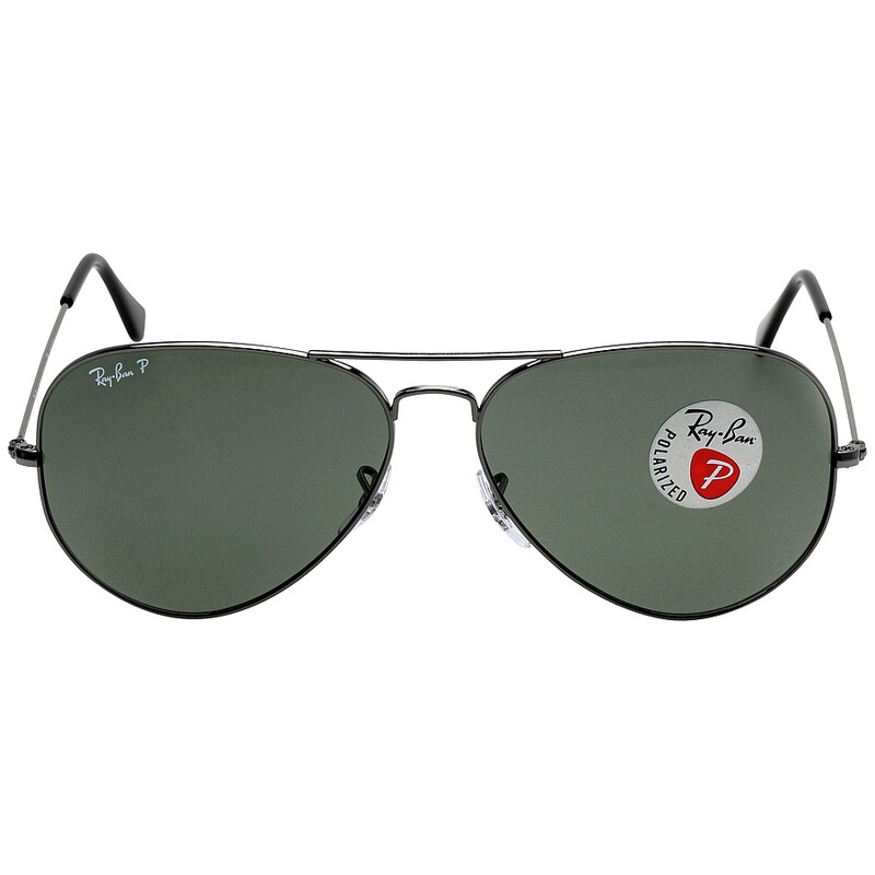 Ray-Ban Aviator Classic Polarized Green Classic G-15 Unisex