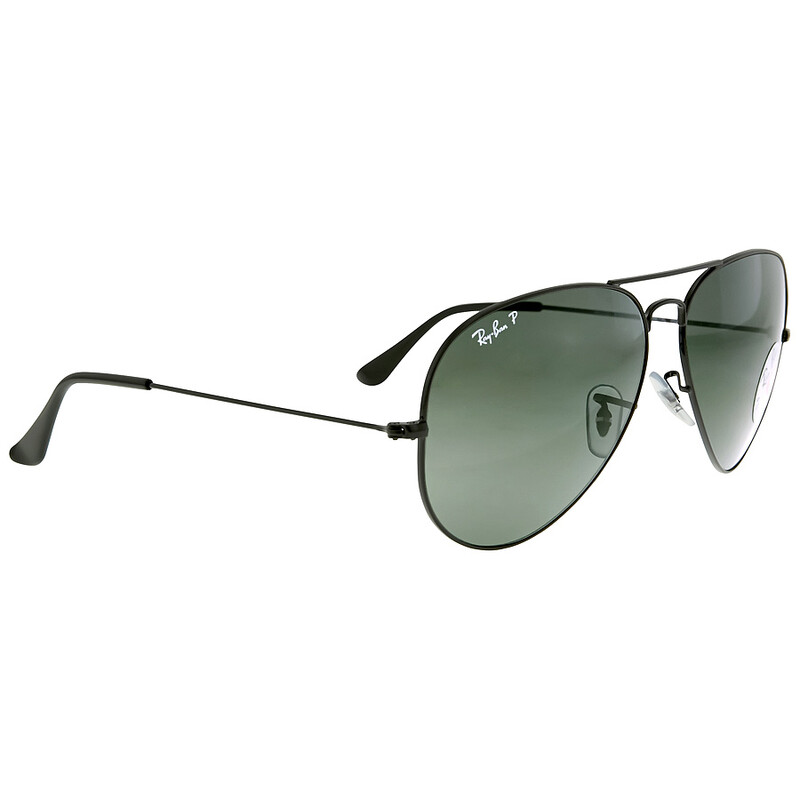 小物 Ray-Ban AVIATOR CLASSIC RB3025 Ray-Ban Aviator Classic Polarized Green Unisex Sunglasses RB3025