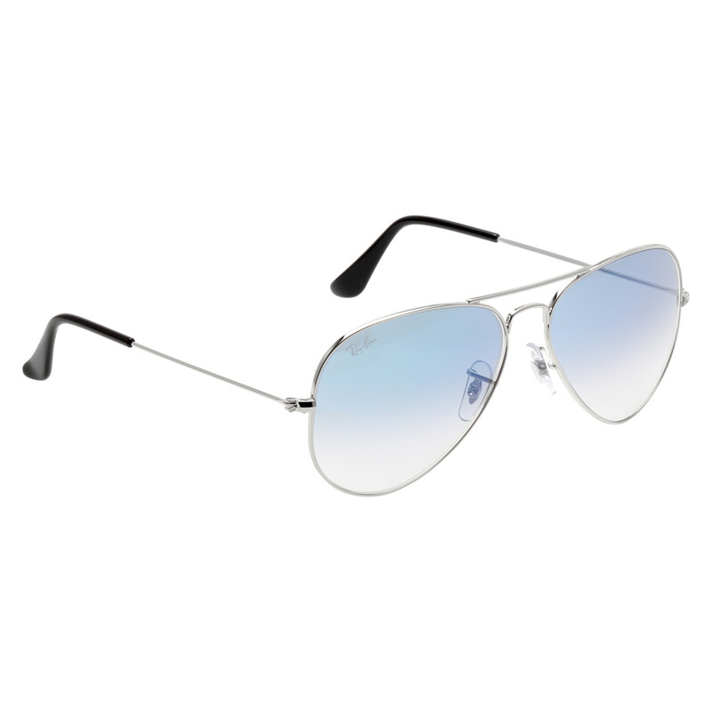 Ray-Ban Aviator Gradient Light Blue Unisex Sunglasses RB3025 003