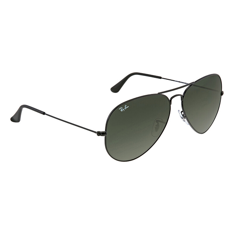 Ray-Ban Aviator Large Metal II Green Unisex Sunglasses RB3026