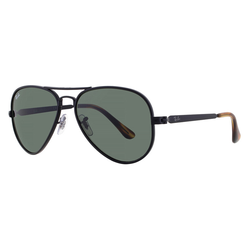 Ray-Ban Aviator Max Green Pilot Unisex Sunglasses RB3925 002/31 58