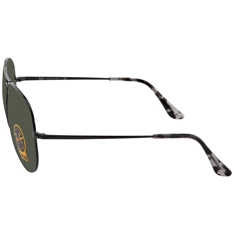 Ray-Ban Aviator Metal II G-15 Green Aviator Unisex Sunglasses
