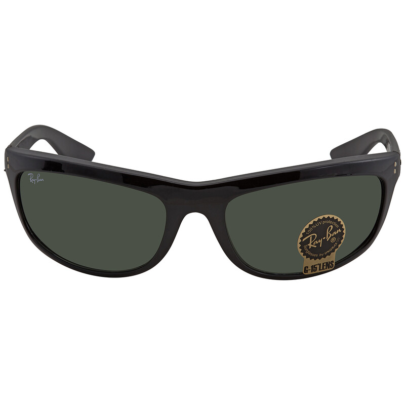 Ray-Ban Balorama Green Classic G-15 Wrap Men's Sunglasses RB4089