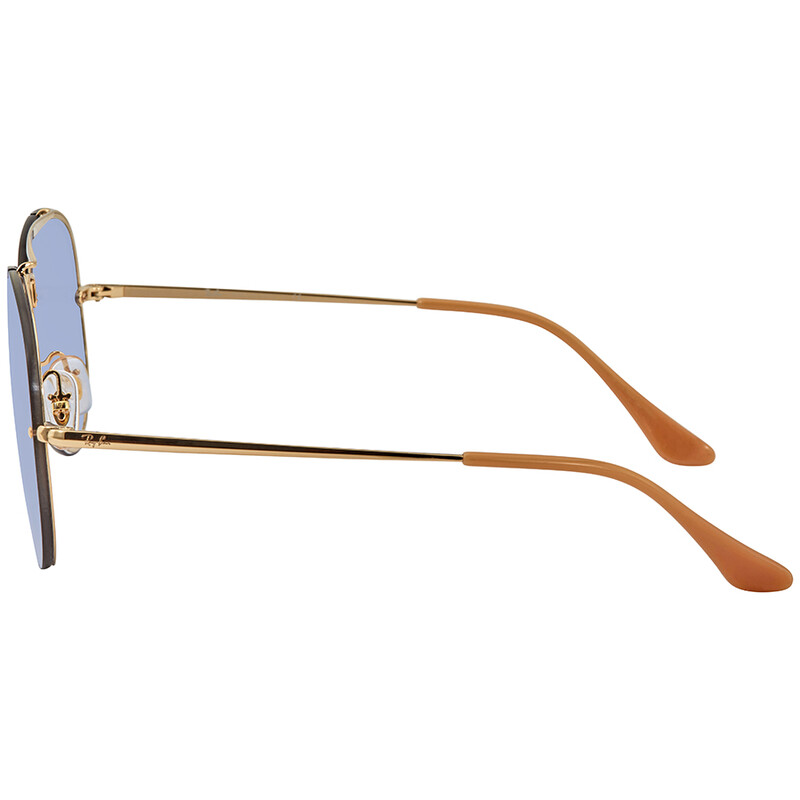 Ray-Ban Blaze Aviator Light Blue Gradient Unisex Sunglasses RB3584N 001 ...