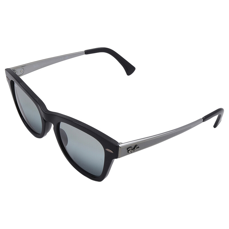 Ray-Ban Blue Vintage Mirror Square Unisex Sunglasses  display picture 2