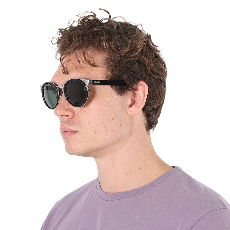 レイバン　RB3710　BONNIE　TRANSITIONS BONNIE Sunglasses in Black On Silver and Dark Green - RB3710 | Ray