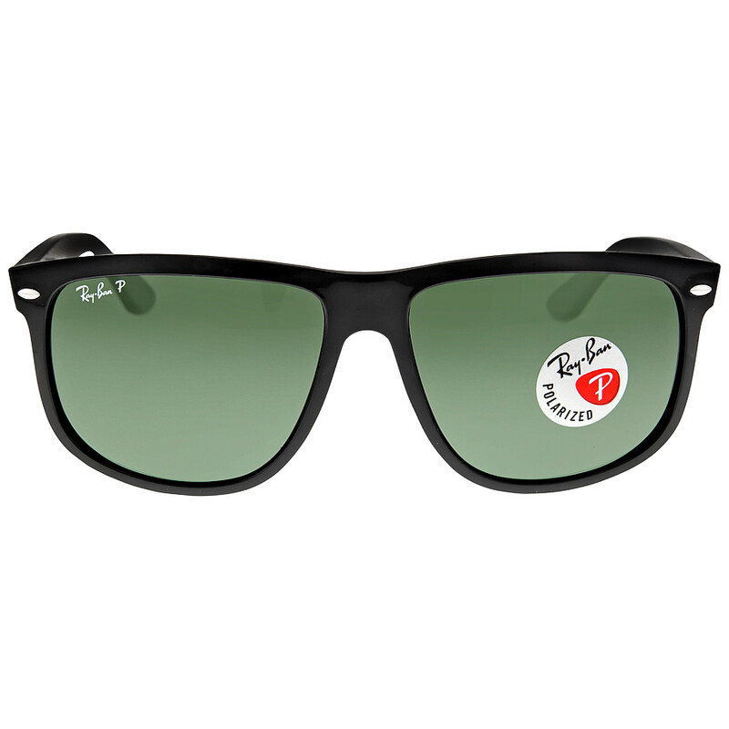 180059 Ray-Ban レイバン Ray-Ban メガネ グリーン ユニセックス [A1000023028059A] Ray-Ban Boyfriend Polarized Green Rectangular Men's Sunglasses