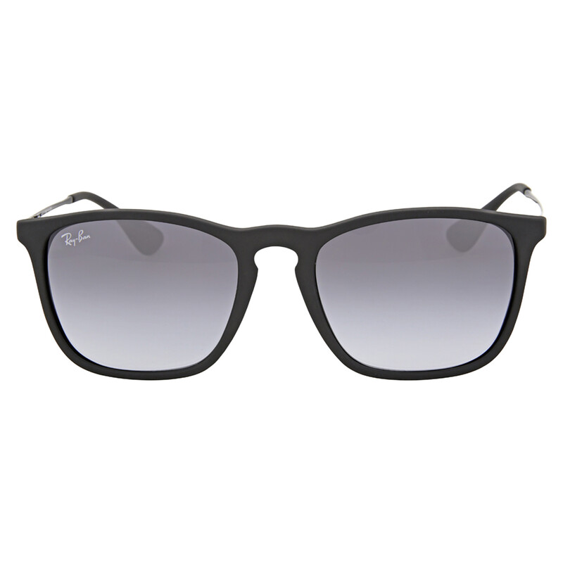 Ray-Ban Chris Grey Gradient Square Unisex Sunglasses RB4187 622/8G