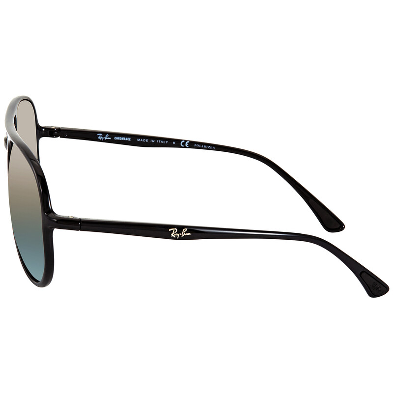 Ray-Ban Chromance Polarized Blue Pilot Unisex Sunglasses RB4320CH 601 ...