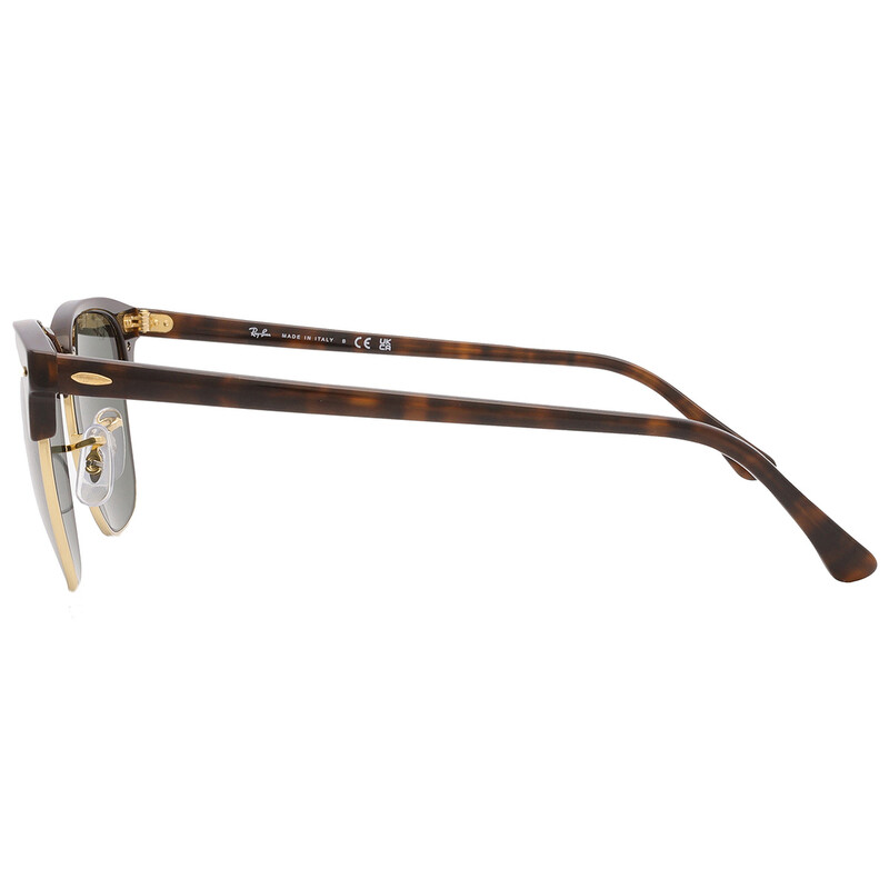 Ray-Ban Clubmaster Classic Green Square Unisex Sunglasses RB3016