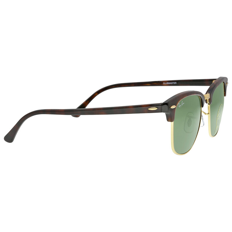 RAYBAN rb3016 51サイズ W0366 CLUBMASTER Ray-Ban RB3016 Clubmaster Classic L (51 - 21) with Green lenses