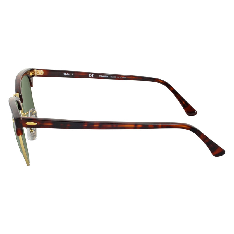 Ray-Ban Clubmaster Classic Polarized Green Classic G-15 Square
