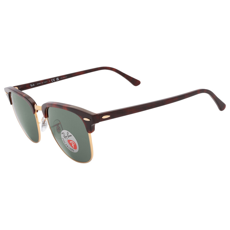 Ray-Ban Clubmaster Classic Polarized Green Classic G-15 Square