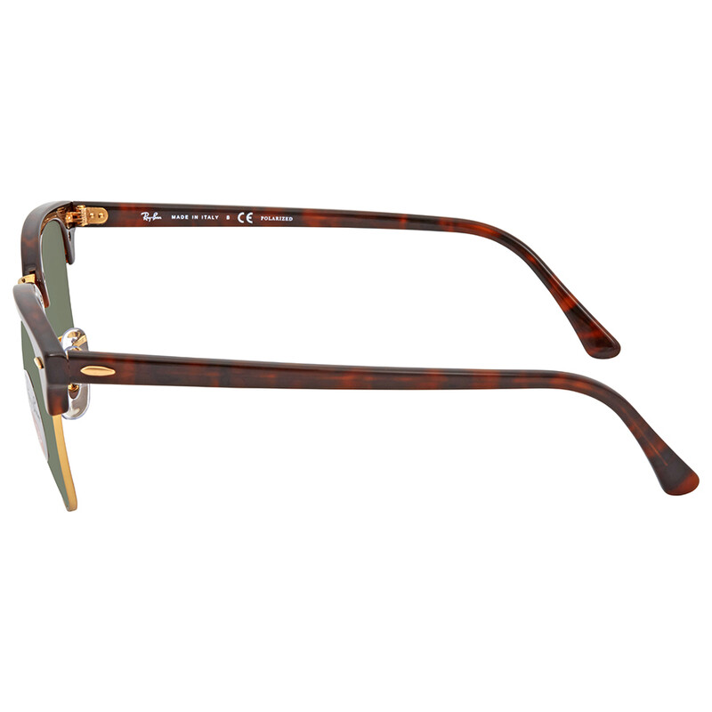 Ray-Ban Clubmaster Classic Polarized Green Classic G-15 Unisex