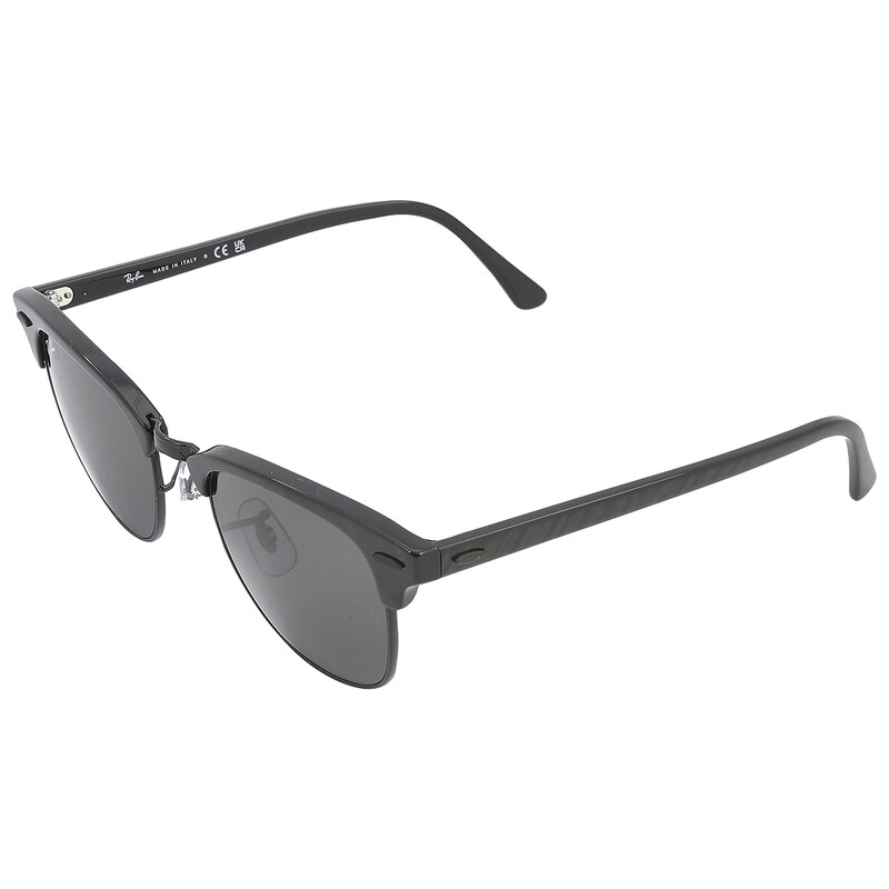 Ray-Ban Clubmaster Marble Dark Grey Square Unisex Sunglasses